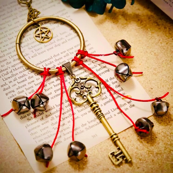 Witch’s Bells Protect Door Good Luck Decoration - Picture 2 of 6